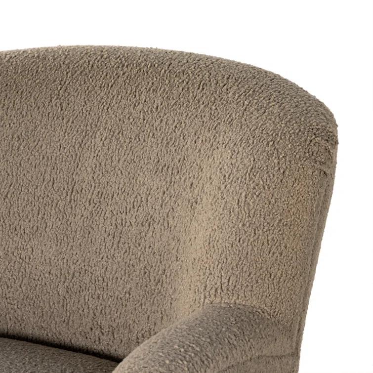 Preston Chaise - Camel Sheepskin