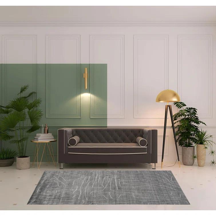 Orwell Charcoal Gray Rug