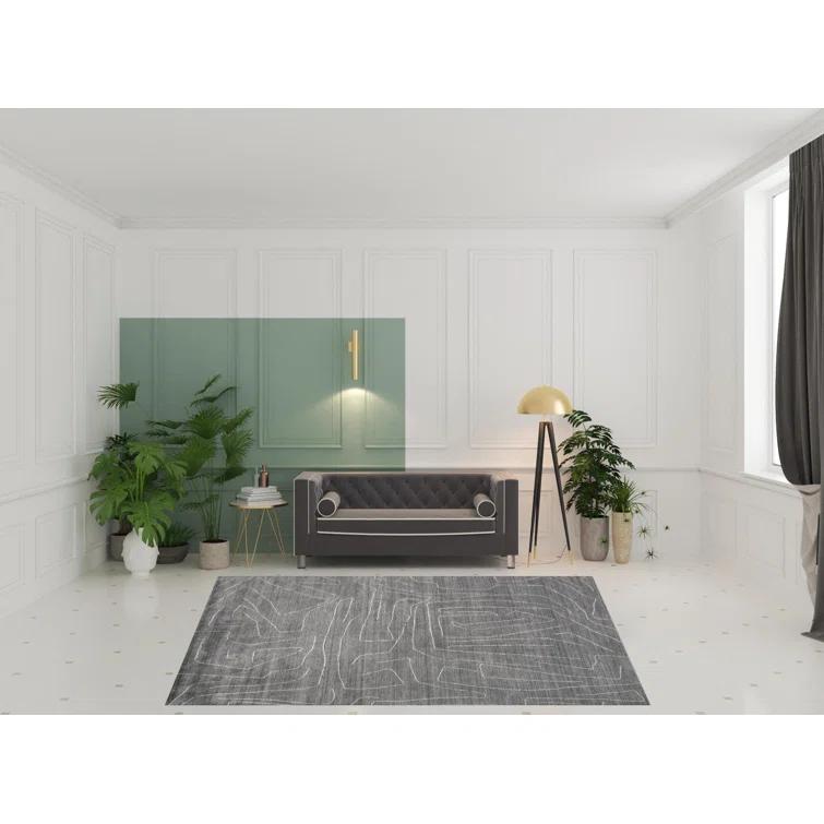 Orwell Charcoal Gray Rug
