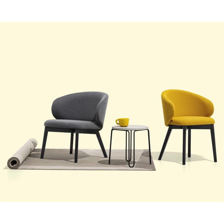 Tuka Upholstered Armchair with Wooden Frame