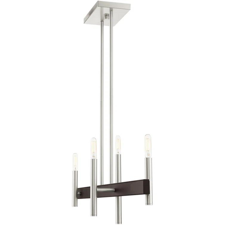 4 - Light Kitchen Island Modern Linear Chandelier