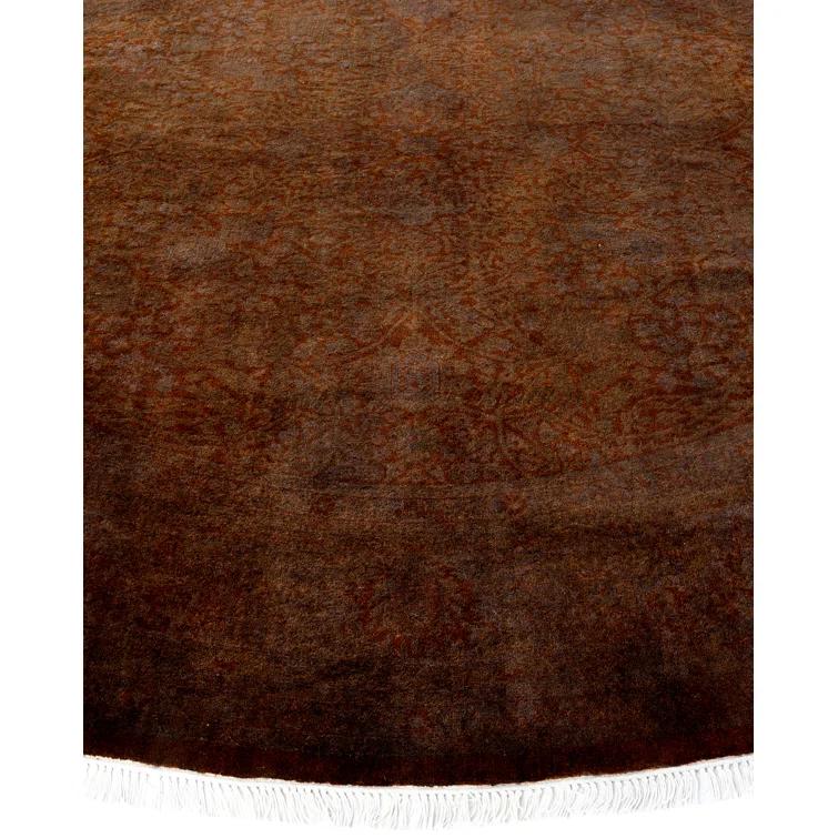 Vibrance One-of-a-Kind 7' 1" X 7' 1" Hand Knotted Area Rug