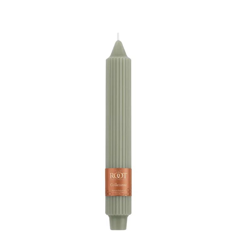 Grecian Collenette Unscented Taper Candle