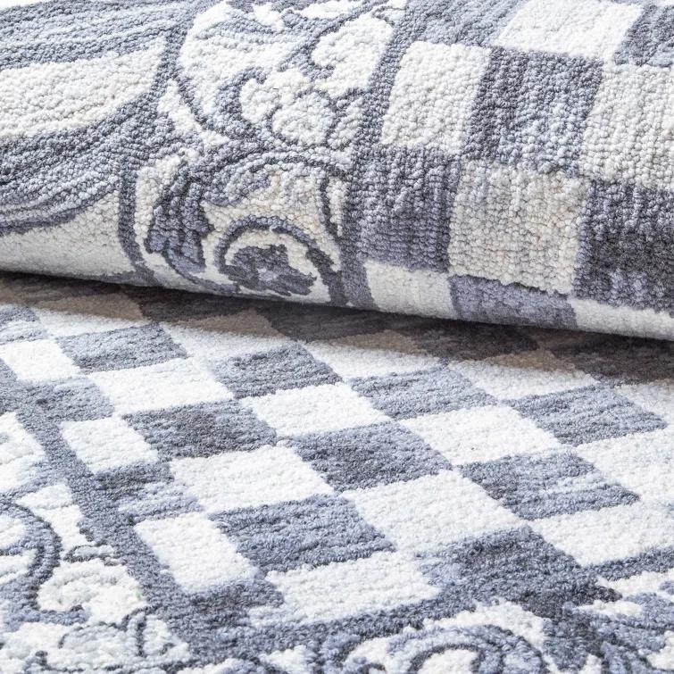 MacKenzie-Childs Sterling Check® Rug