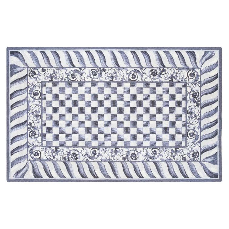 MacKenzie-Childs Sterling Check® Rug