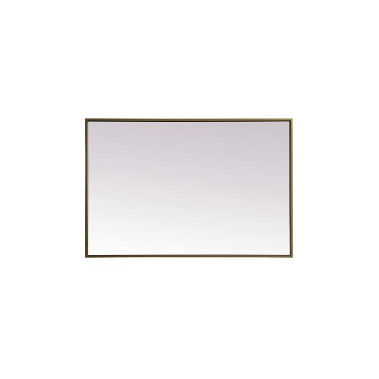 Sabine Metal Rectangle Wall Mirror