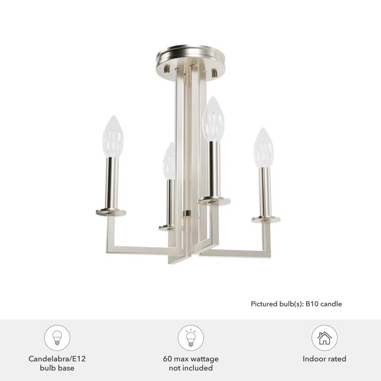 4 - Light Candle Style Classic Chandelier