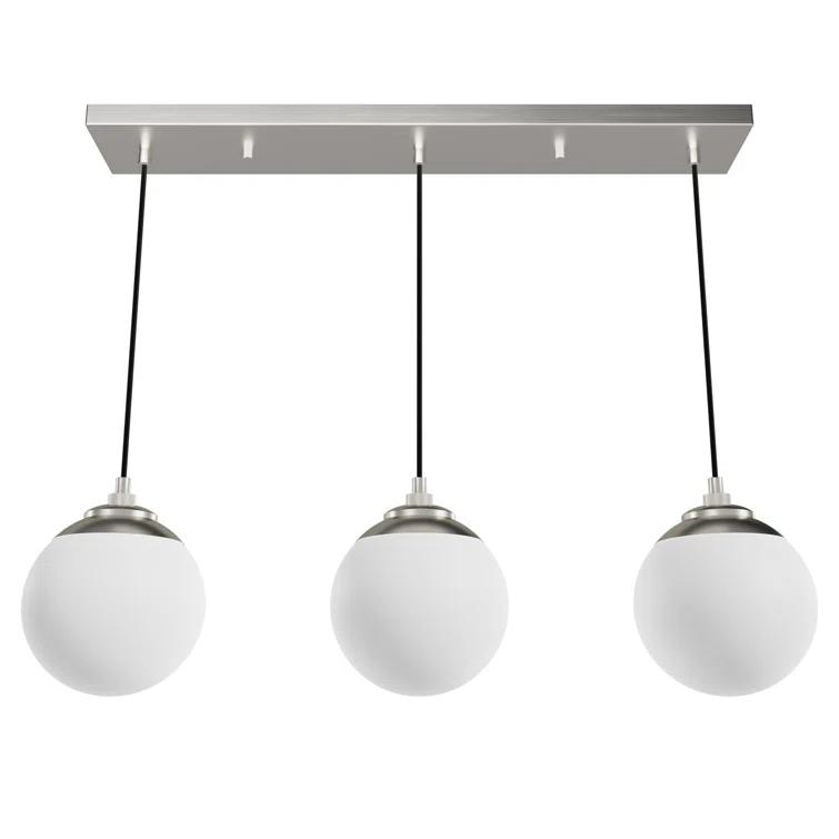 Hepburn 3 - Light Linear Globe Pendant