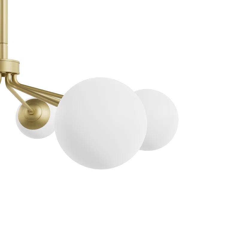Hunter Fan Hepburn 8 - Light Sputnik Modern Linear Chandelier