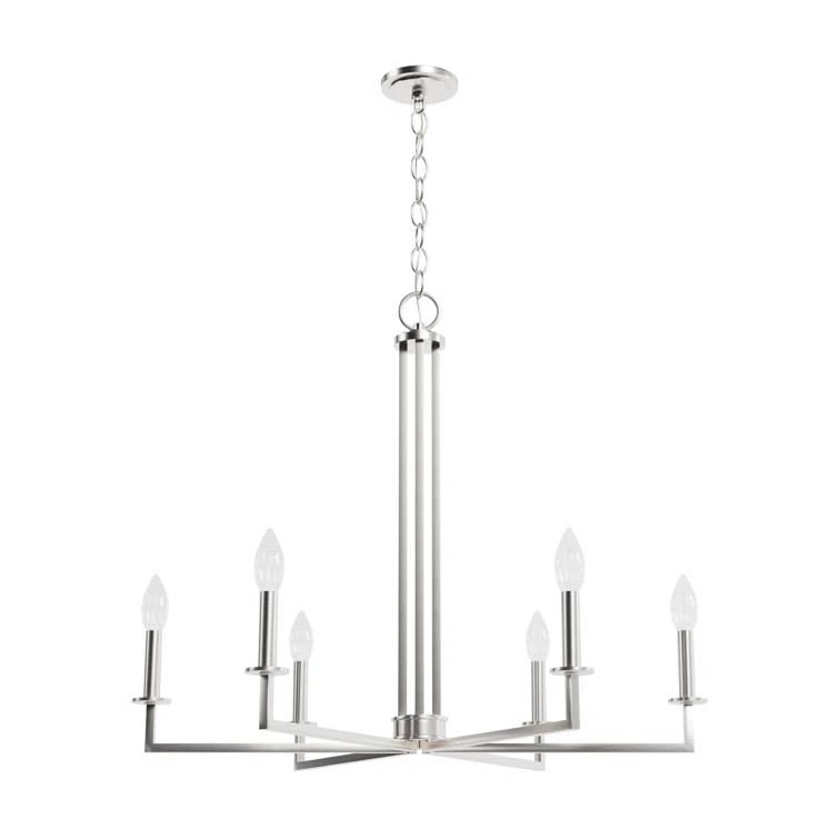 6 - Light Geometric Classic Chandelier