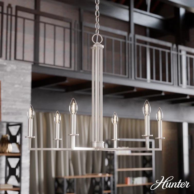 6 - Light Geometric Classic Chandelier