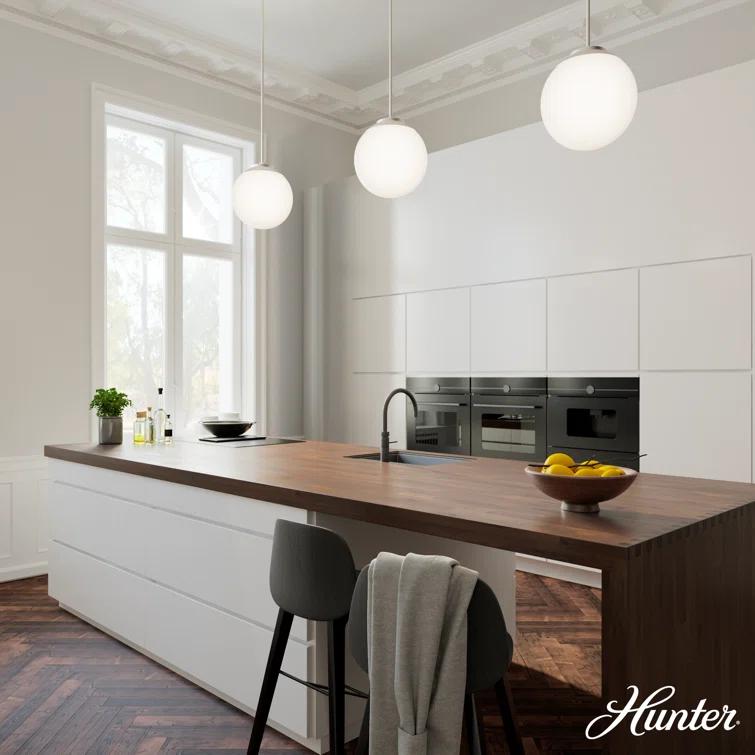 Hunter Fan Hepburn 1 - Light Sphere Globe Pendant