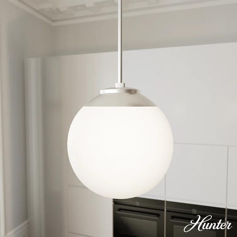 Hunter Fan Hepburn 1 - Light Sphere Globe Pendant