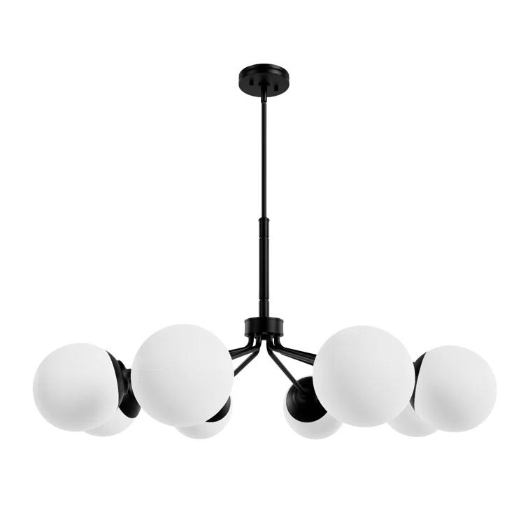 Hepburn 8 - Light Sputnik Modern Linear Chandelier