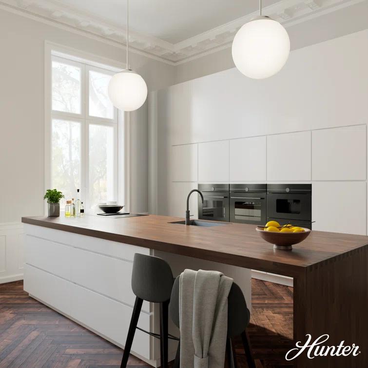 Hunter Fan Hepburn 1 - Light Sphere Globe Pendant