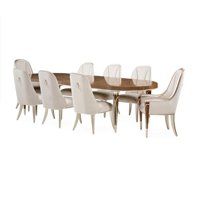 Villa Cherie Extendable Oval Dining Table