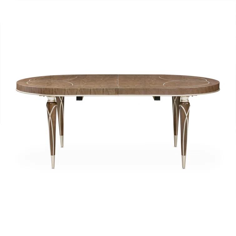 Villa Cherie Extendable Oval Dining Table