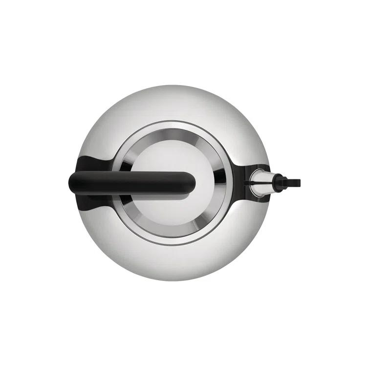 Alessi Alessi Bulbul 2.64 Quarts Stainless Steel (18/10) Whistling Stovetop Tea Kettle