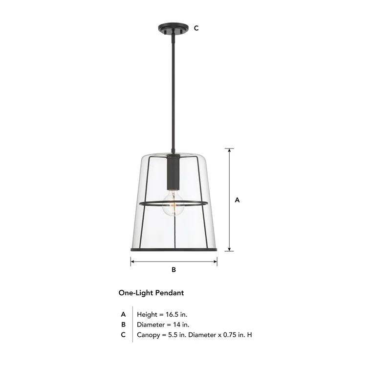 17 Stories 1 - Light Bowl Pendant