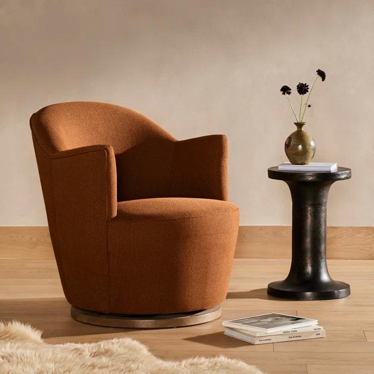 Margie Swivel Chair - Navy