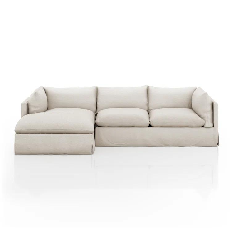 Reggio 2 - Piece Slipcovered Chaise L-Sectional