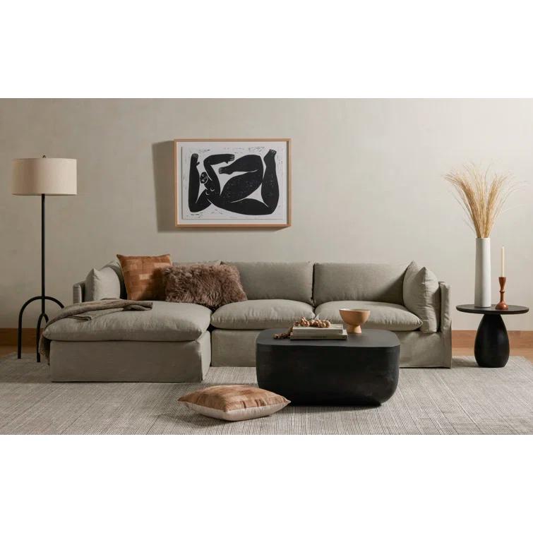 Reggio 2 - Piece Slipcovered Chaise L-Sectional