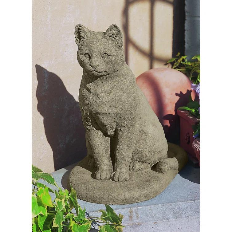 Garden Cat Statue