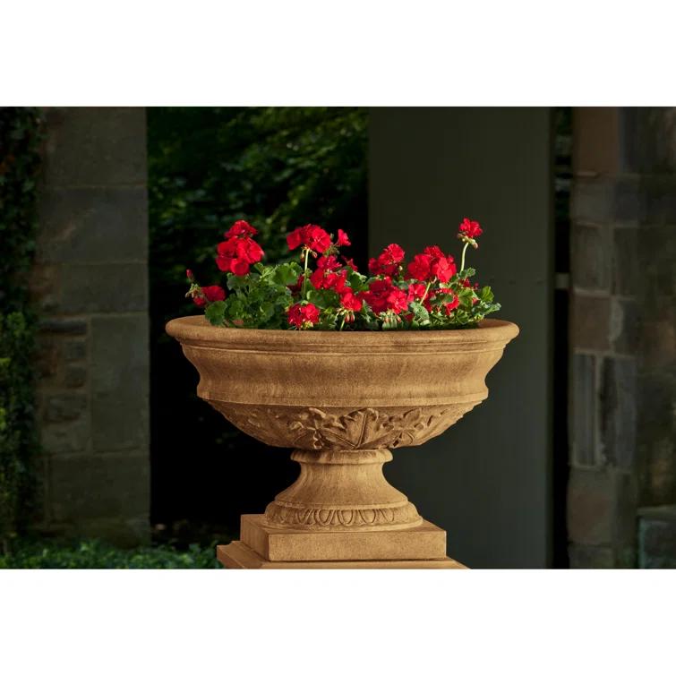 Coachhouse Cast Stone Urn Planter / Pedestal sold separately
