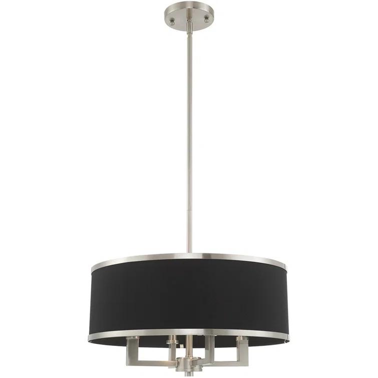 4 - Light Drum Chandelier