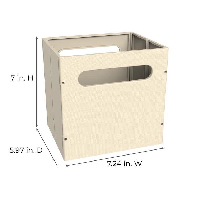 Mini 6-Cube Desktop or Wall Mount Organizer