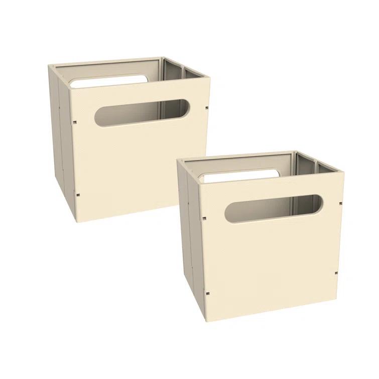 Mini 6-Cube Desktop or Wall Mount Organizer