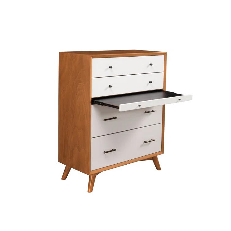Williams 4 Drawer 38'' W Solid Wood Chest