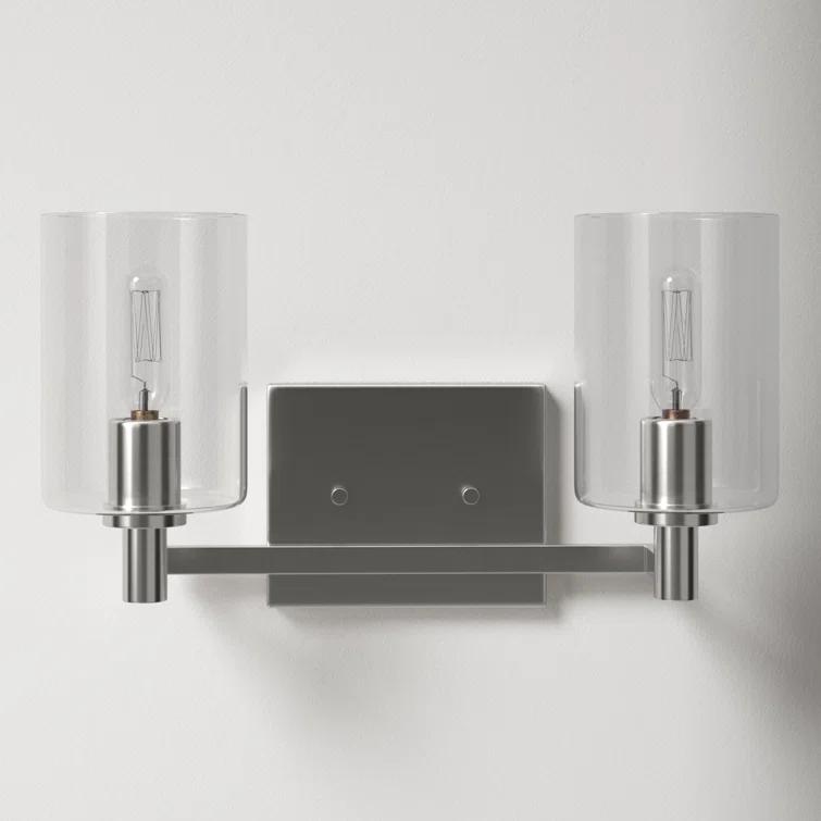 AllModern Haines 2-Light Dimmable Vanity Light & Reviews | AllModern