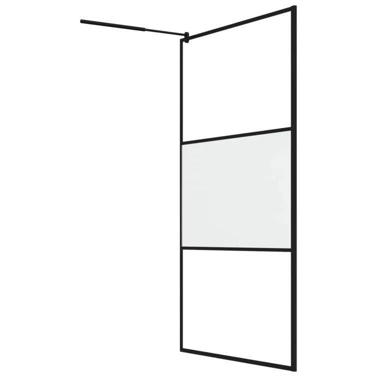 VidaXL Walk-in Shower Wall 45.3" x 76.8"
