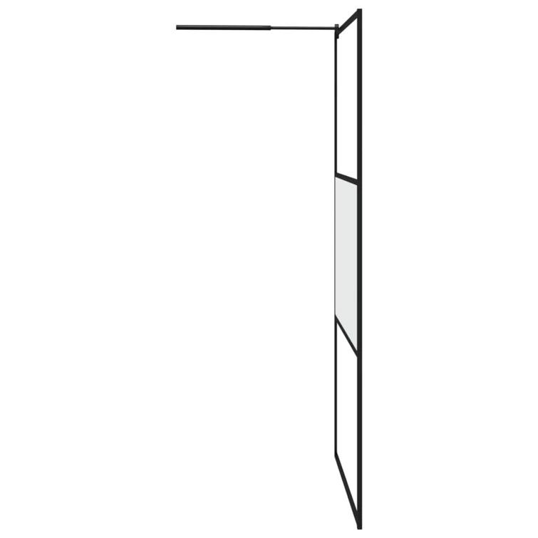 VidaXL Walk-in Shower Wall 45.3" x 76.8"