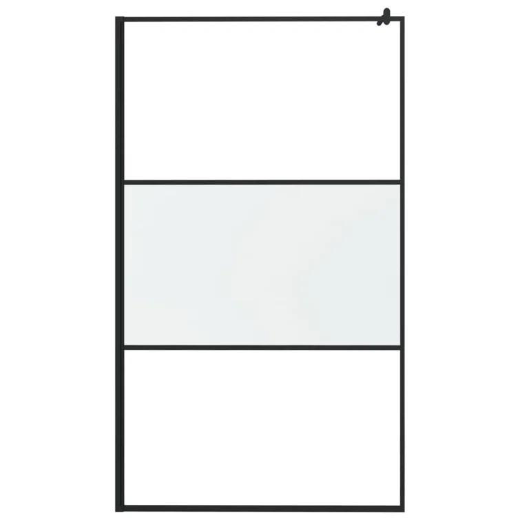 VidaXL Walk-in Shower Wall 45.3" x 76.8"