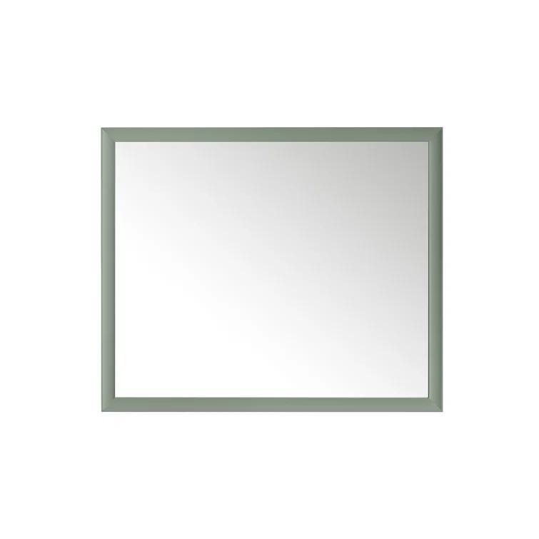 Glenbrooke Solid Wood Flat Wall Mirror