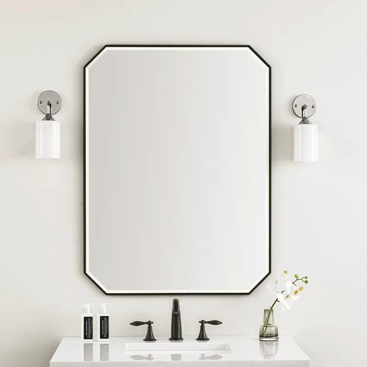 Rohe Metal Flat Wall Mirror