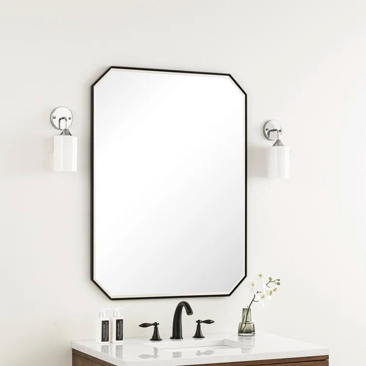 Rohe Metal Flat Wall Mirror