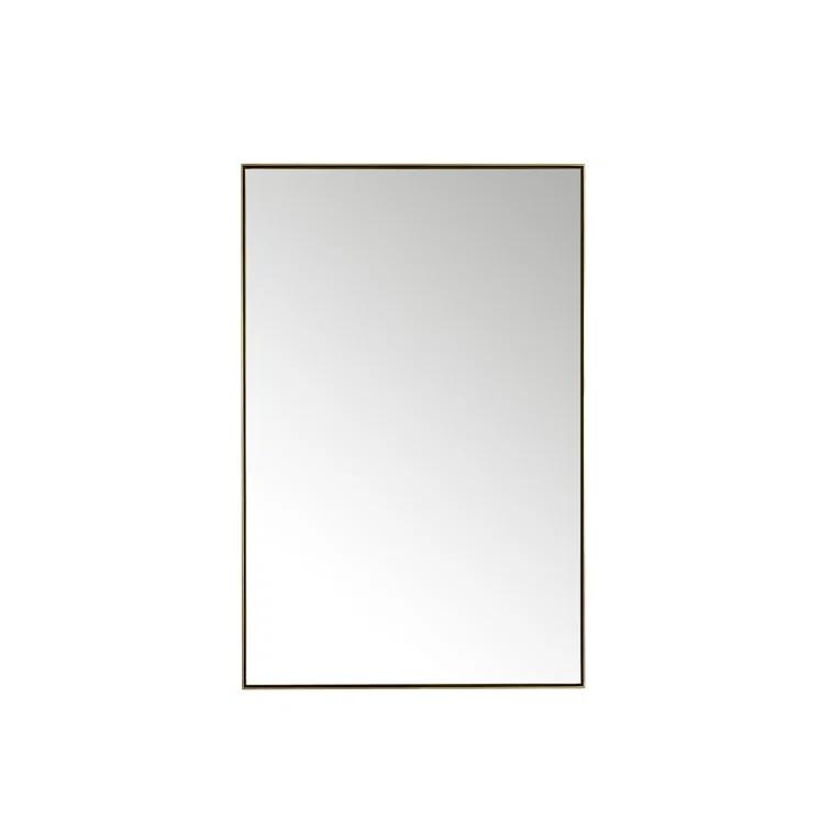 Rohe Metal Flat Wall Mirror