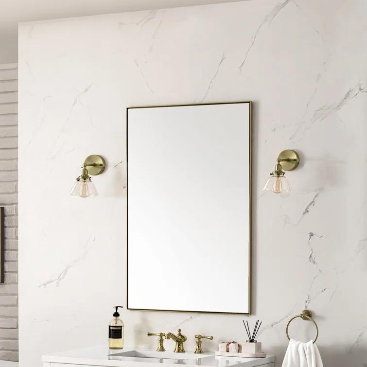 Rohe Metal Flat Wall Mirror