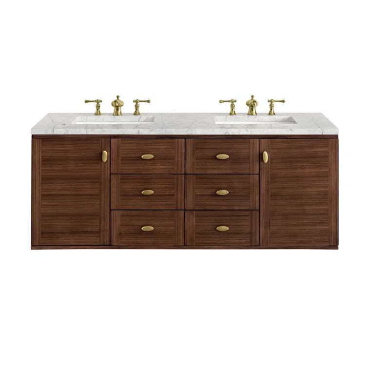 Aliza 60" Double Bathroom Vanity Set