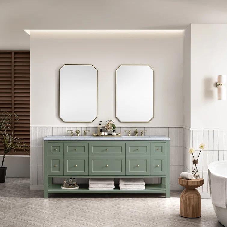 Breckenridge 72'' Double Bathroom Vanity with Top