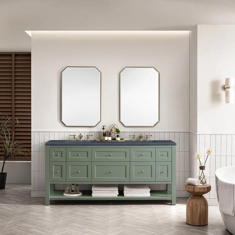 Breckenridge 72'' Double Bathroom Vanity with Top