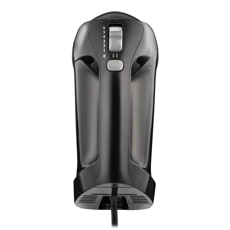 Hamilton Beach Hamilton Beach 6 Speed Hand Mixer With Quickburst, Includes Snap-On Storage Case And 3 Attachments, Black, 62690 62690F