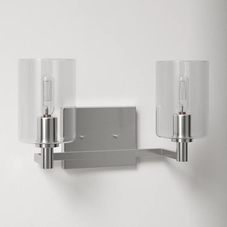 AllModern Haines 2-Light Dimmable Vanity Light & Reviews | AllModern
