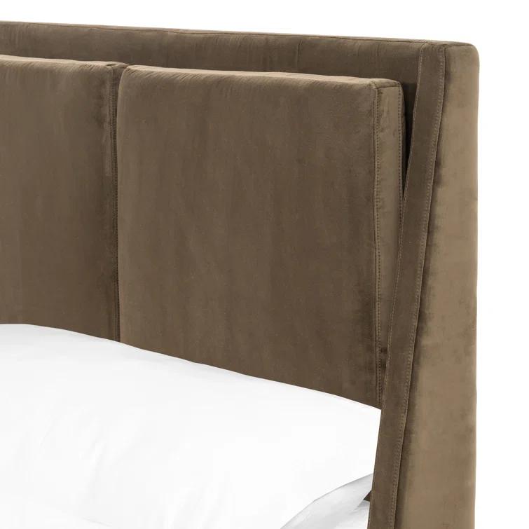 Rexford Platform Bed - Cream / Queen