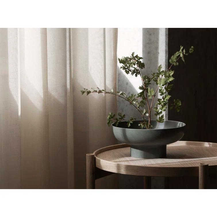 MIYABI Japanese Ceramic Table Vase with Flower Grid