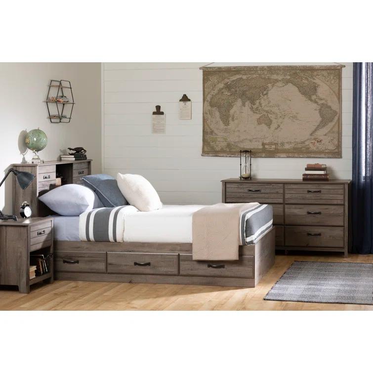 South Shore Ulysses Bed And Headboard Set