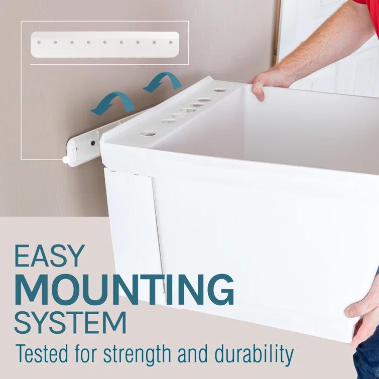 23" L x 24" W Wall Mount Laundry Sink